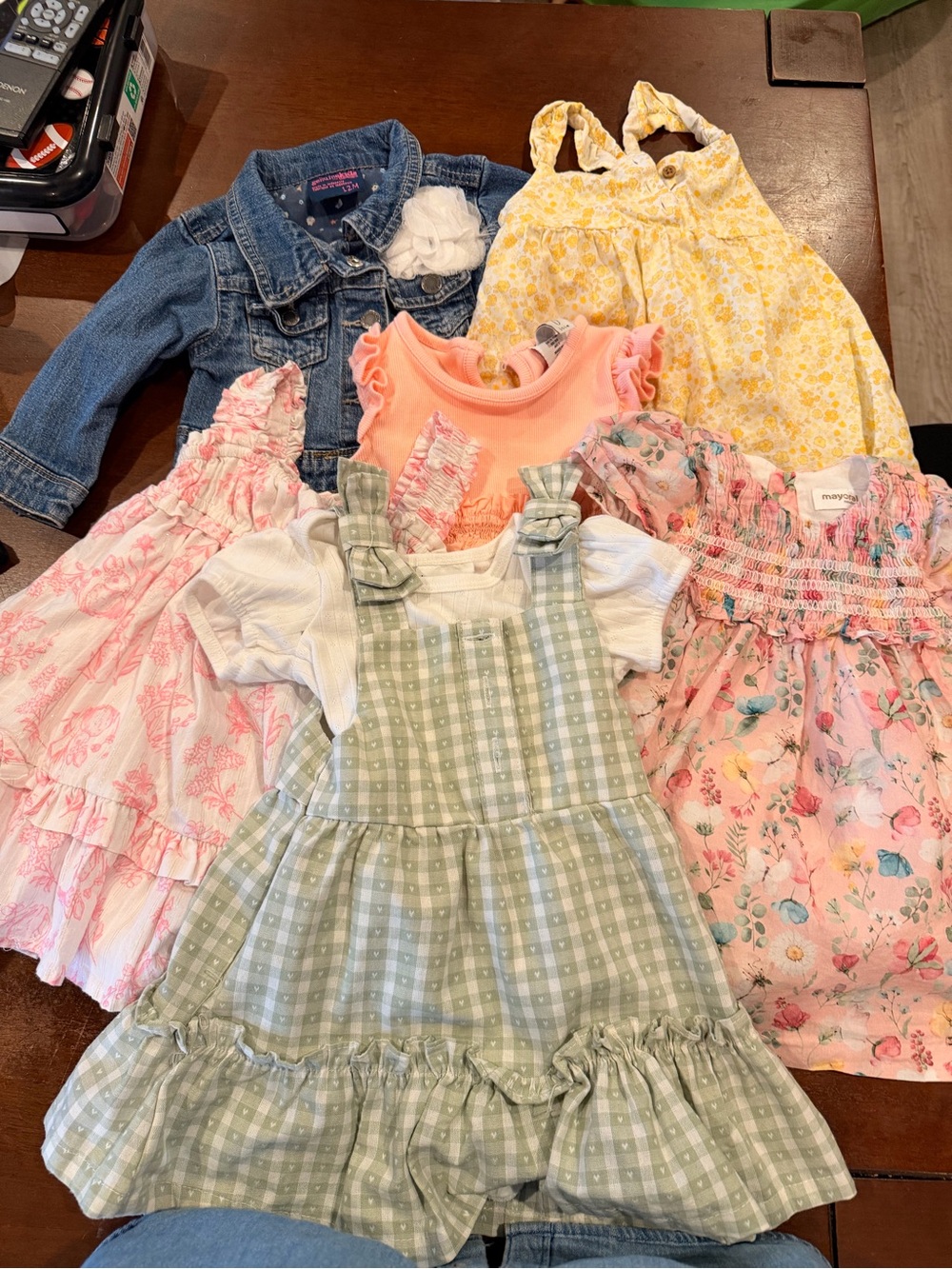 Baby Girl 12M Dress Bundle - Cynthia Rowley, Mayoral, Nicole Miller +3